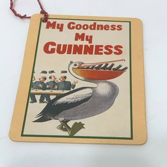 GUINNESS coaster ornaments #2 - Picture 2 of 8